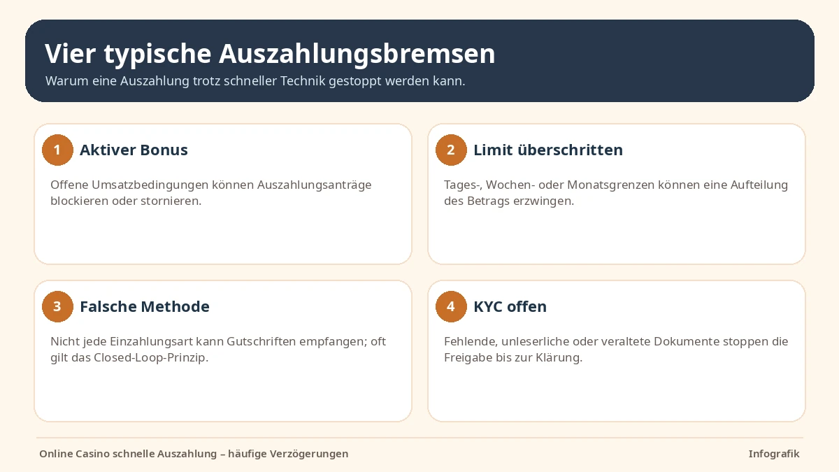 online casino schnelle auszahlung typische hürden